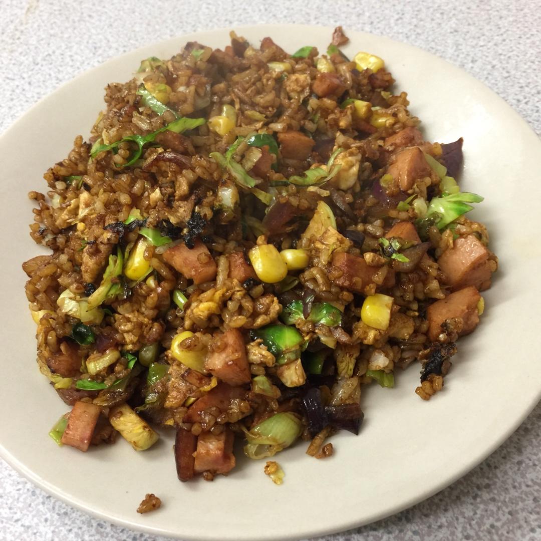酱油炒饭(超级简单)