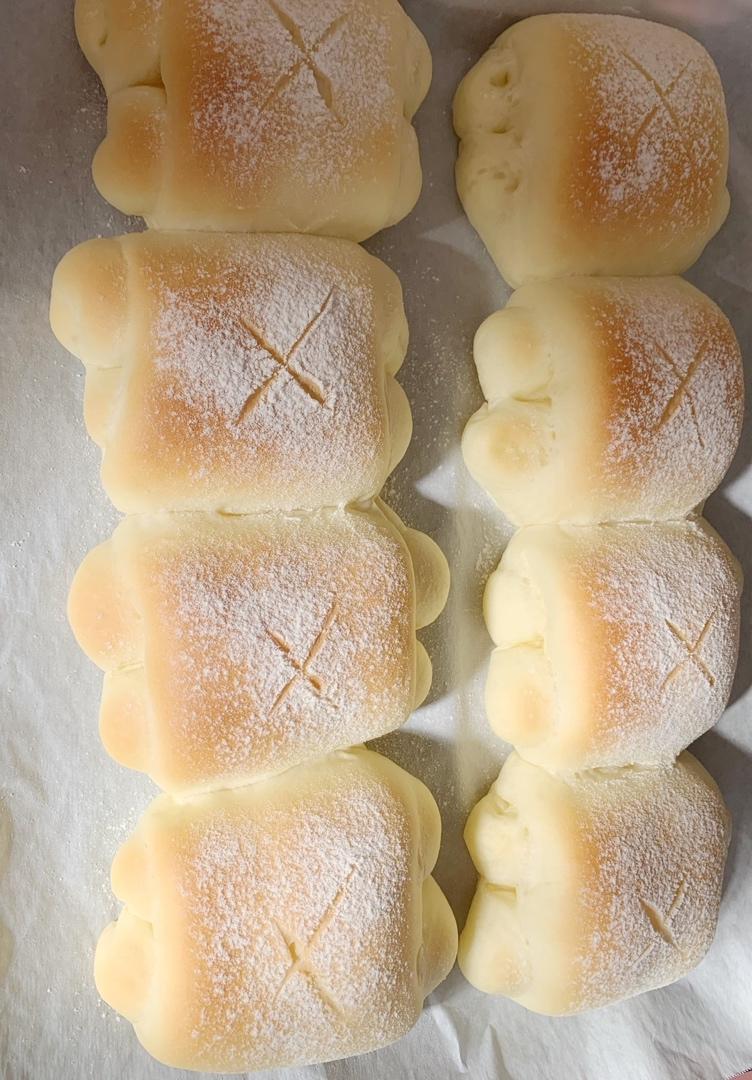 牛奶面包卷 北鼎烤箱食谱