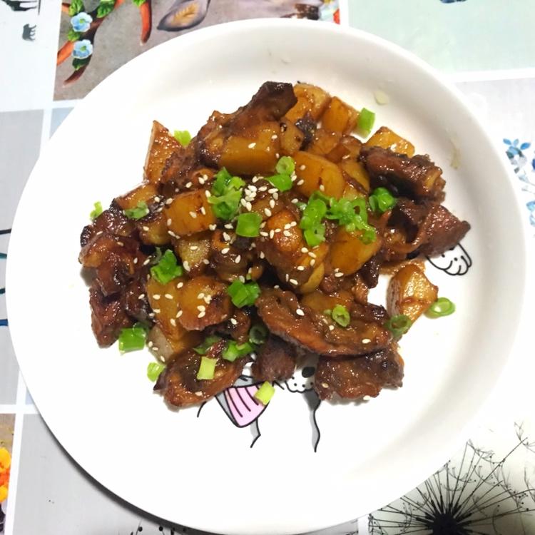 红烧排骨土豆