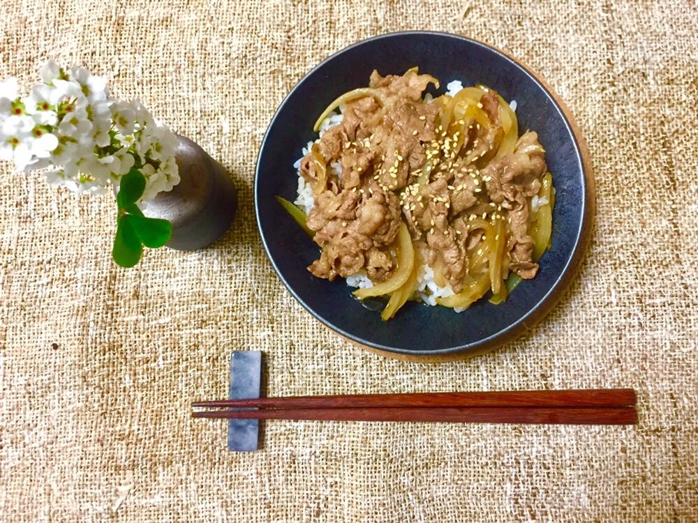 日式牛肉丼的做法