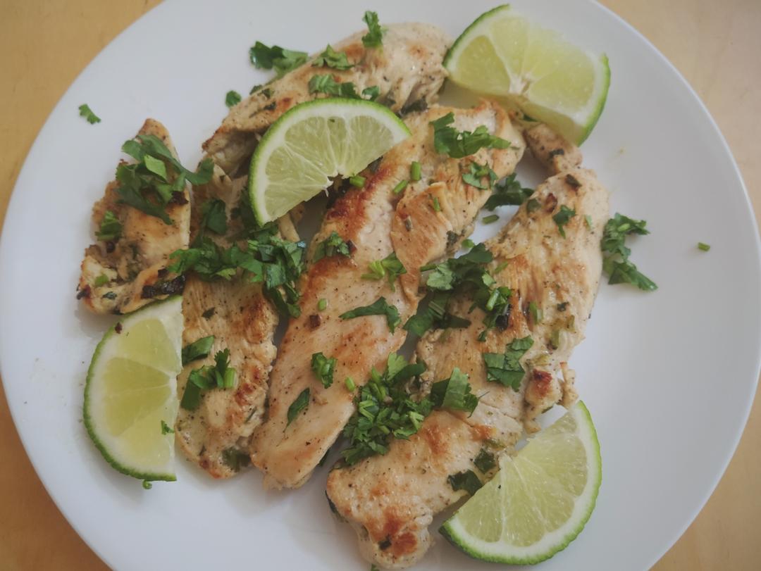 香菜青柠煎鸡 Cilantro Lime Chicken