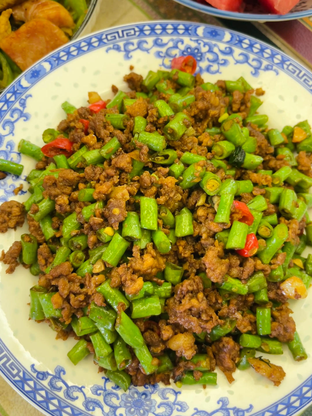 补钙神器——豆角炒肉！超下饭