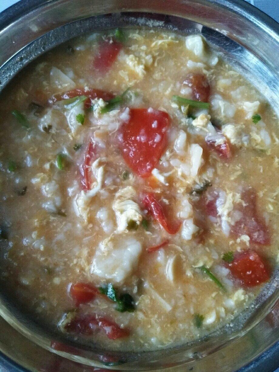 西红柿鸡蛋疙瘩汤