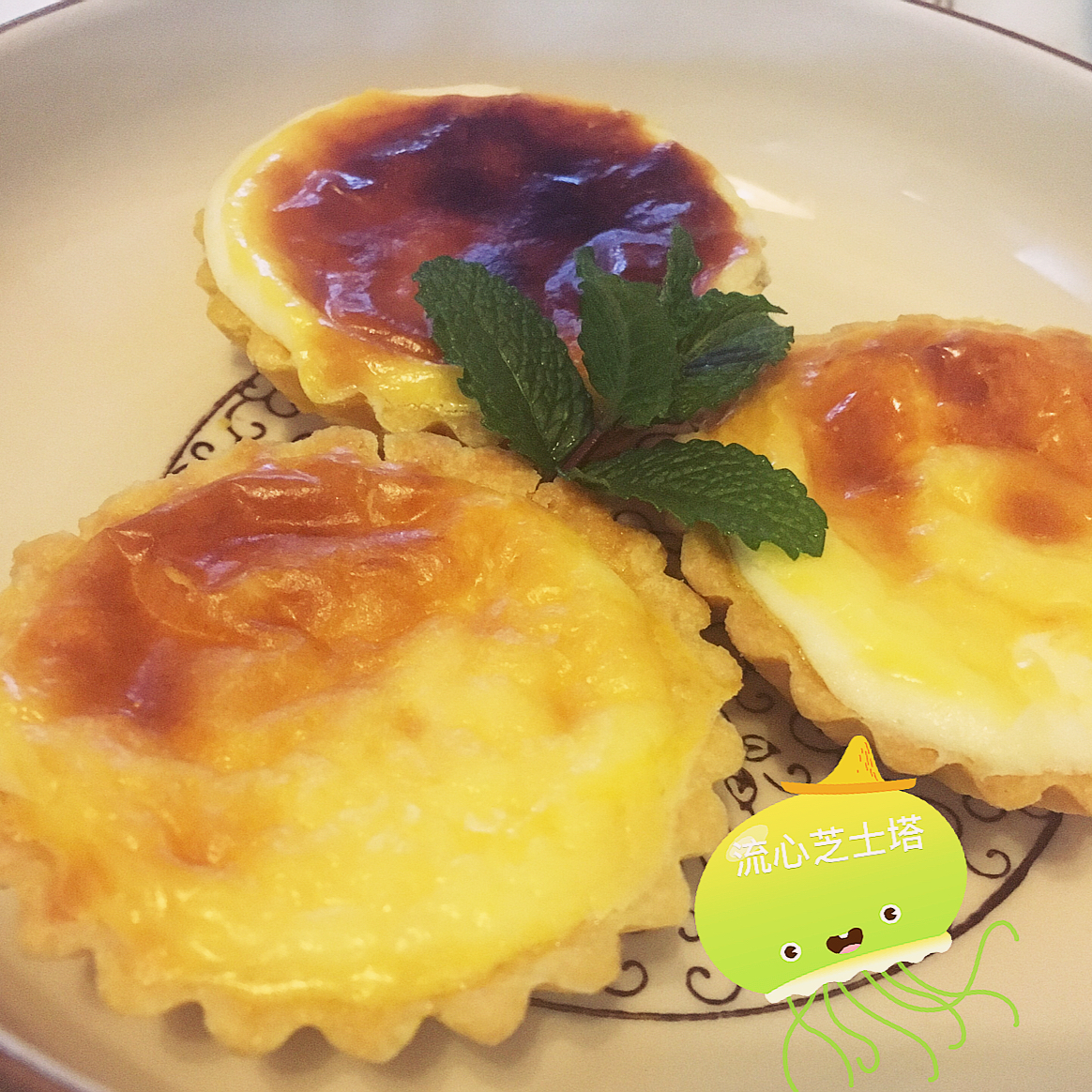 芝士控已沦陷“流心”芝士挞——超详细制作方法