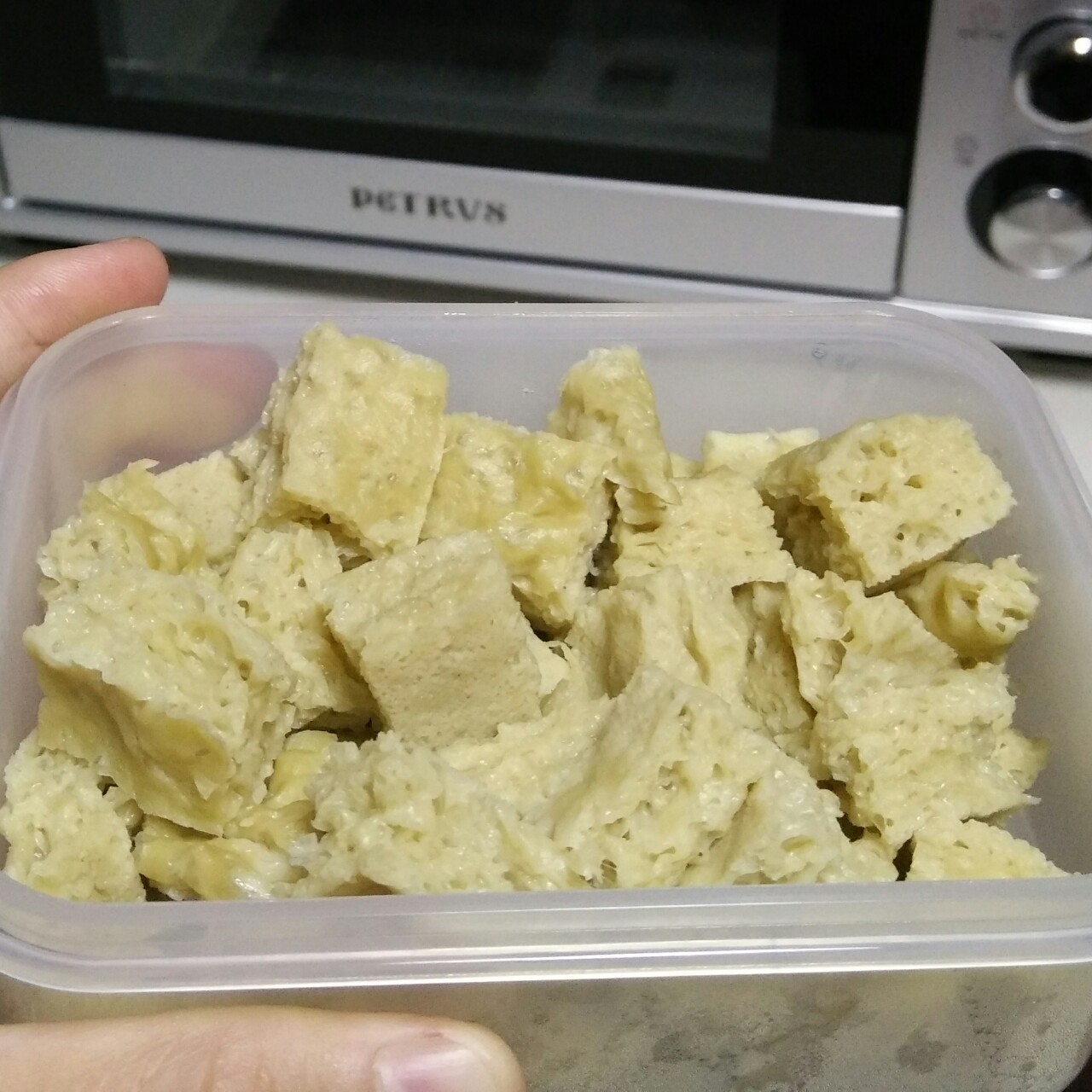 自制面筋、烤麸、凉粉、淀粉