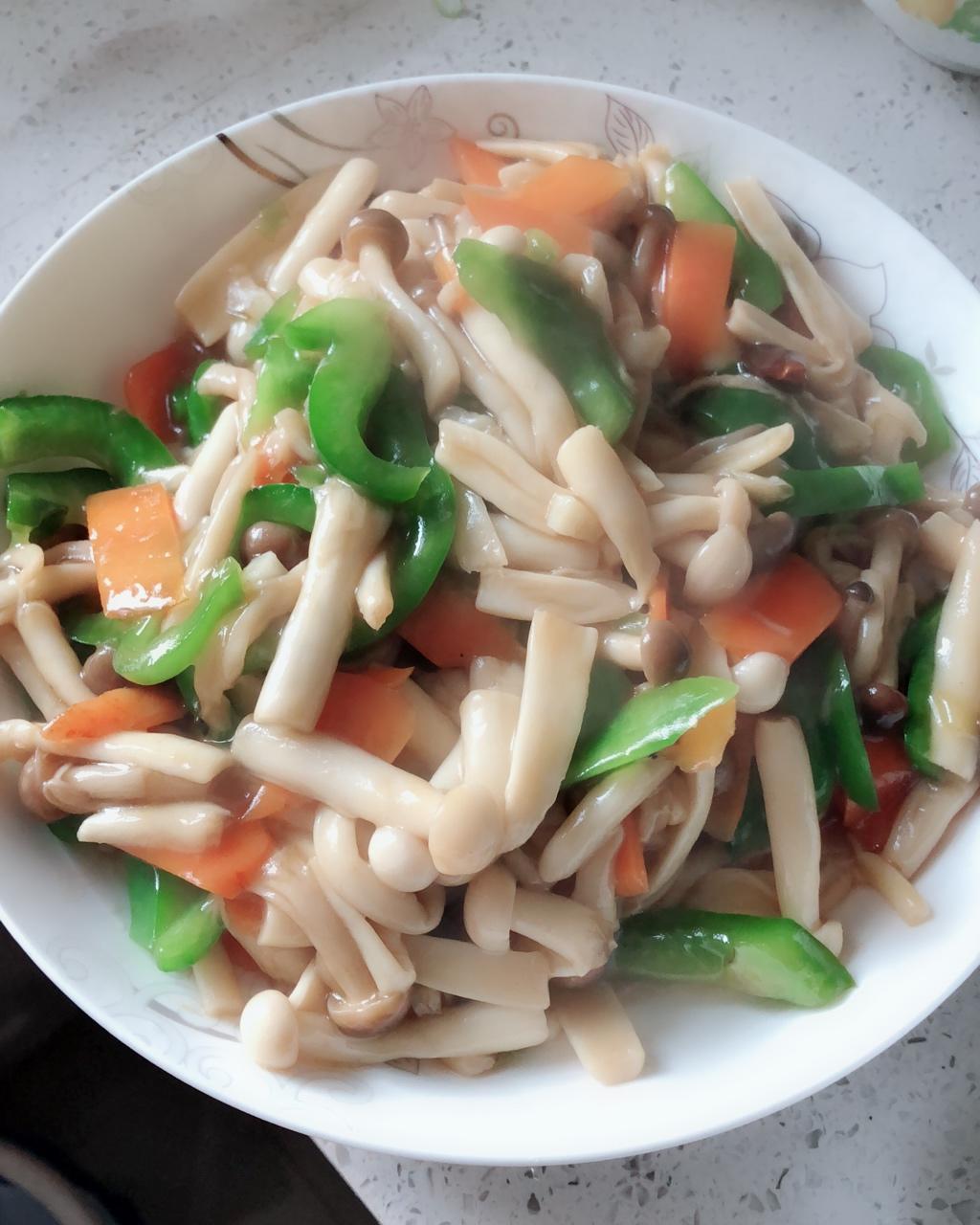 魔头娜娜做的蚝油海鲜菇