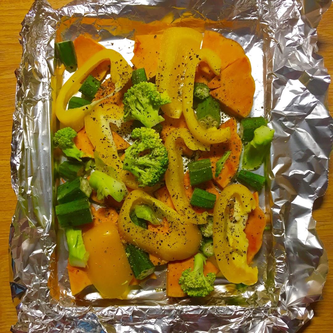 夏日聚会好菜谱 香料蔬菜烤鸡腿