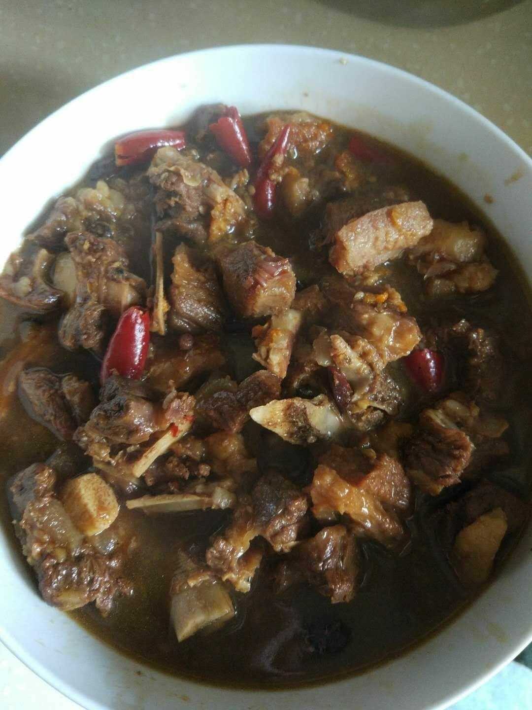 红烧牛肋排