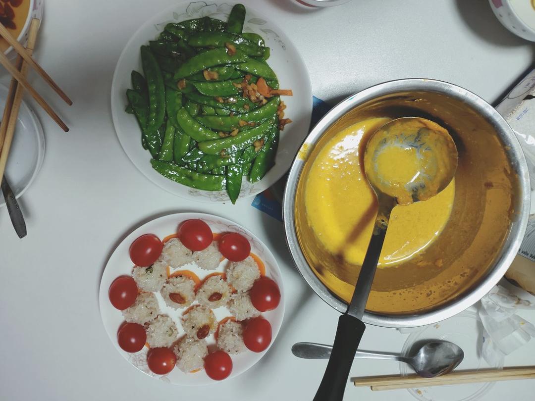 珍珠糯米鸡肉丸子