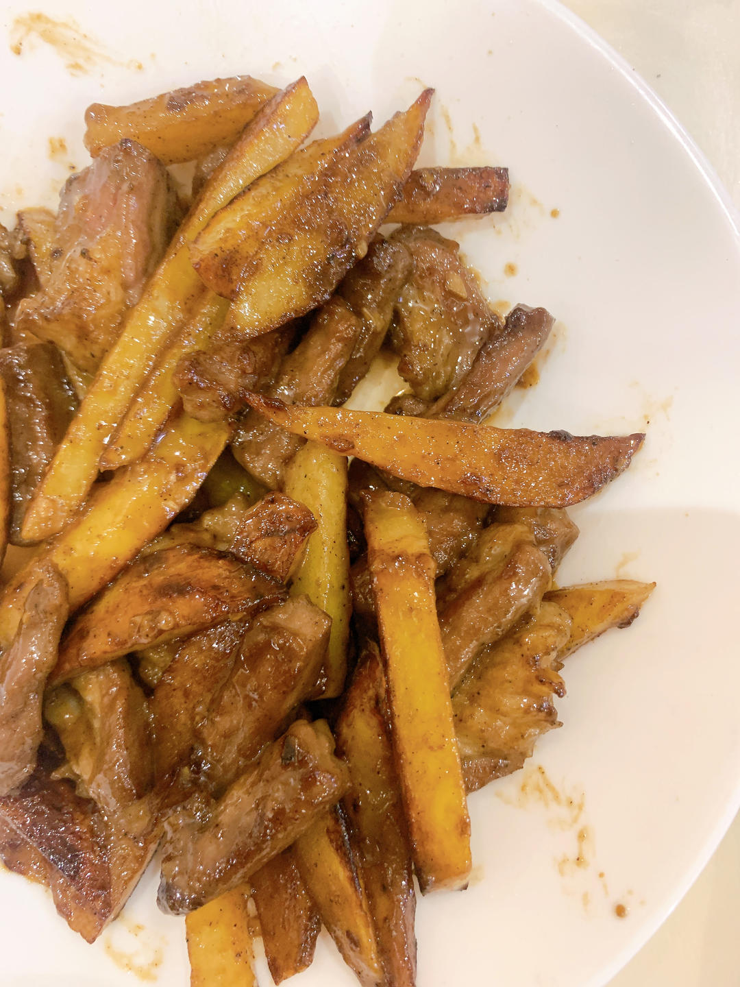 嫩滑多汁‼️一口就上瘾的㊙️牛排土豆煎锅