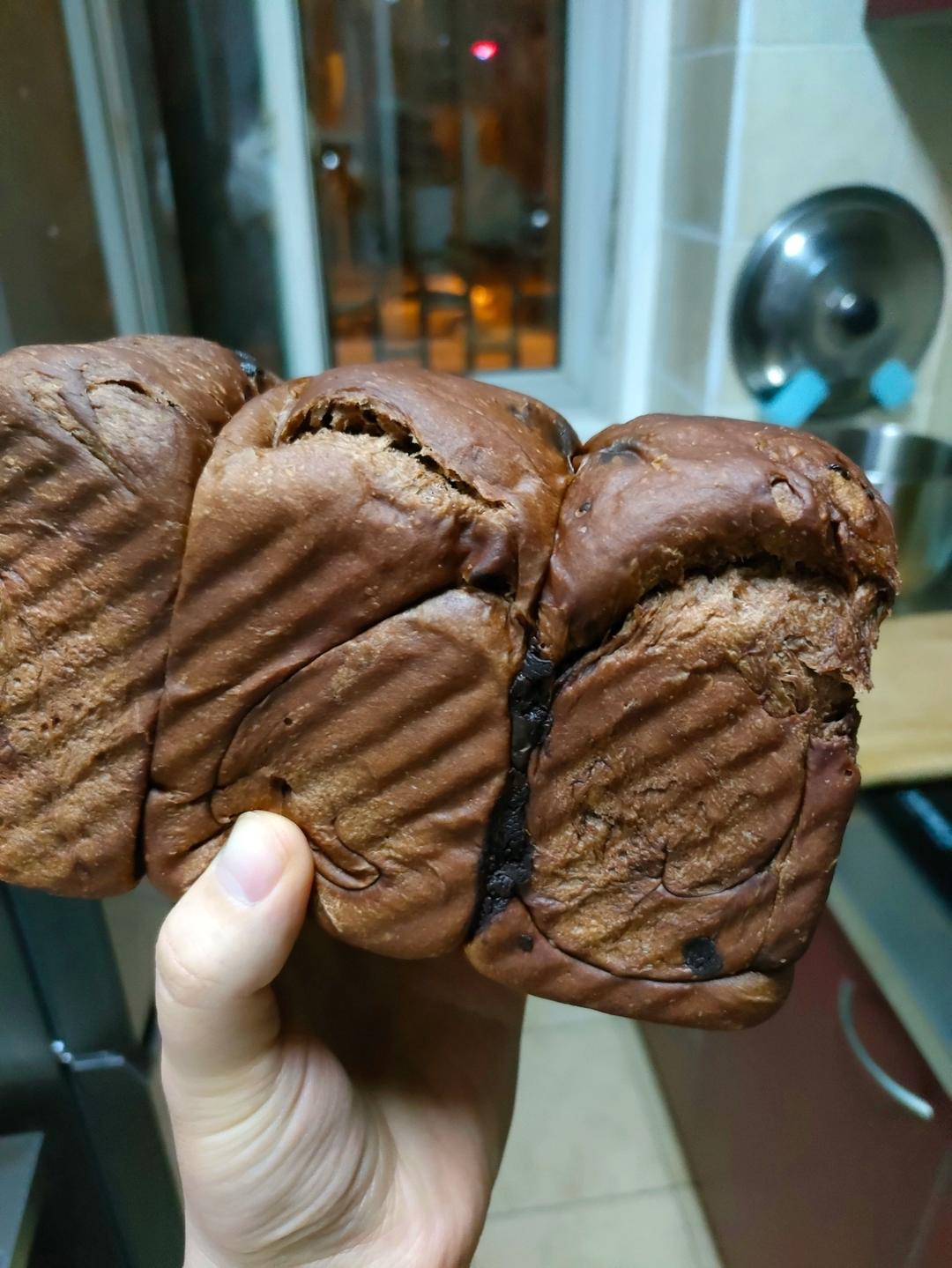 一口就沦陷！巧克力控必做de【双重巧克力吐司】