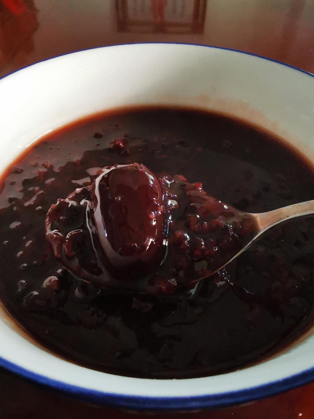 莲子百合血糯米粥