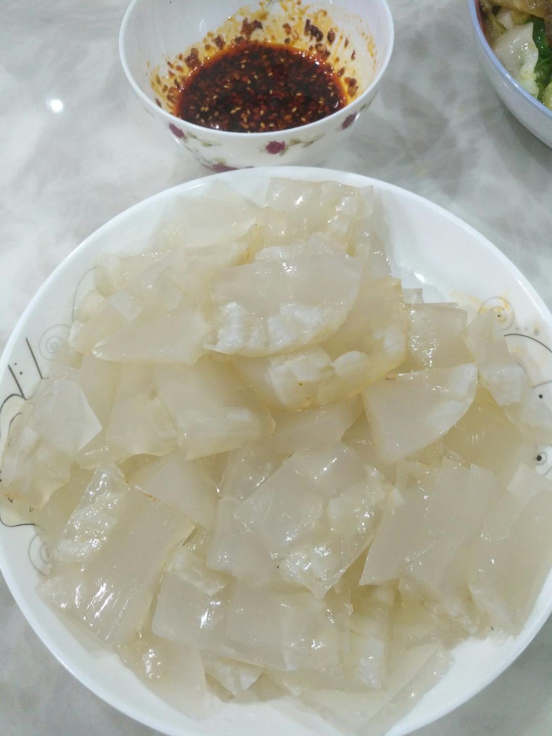 吃真正的胶原蛋白：水晶皮冻