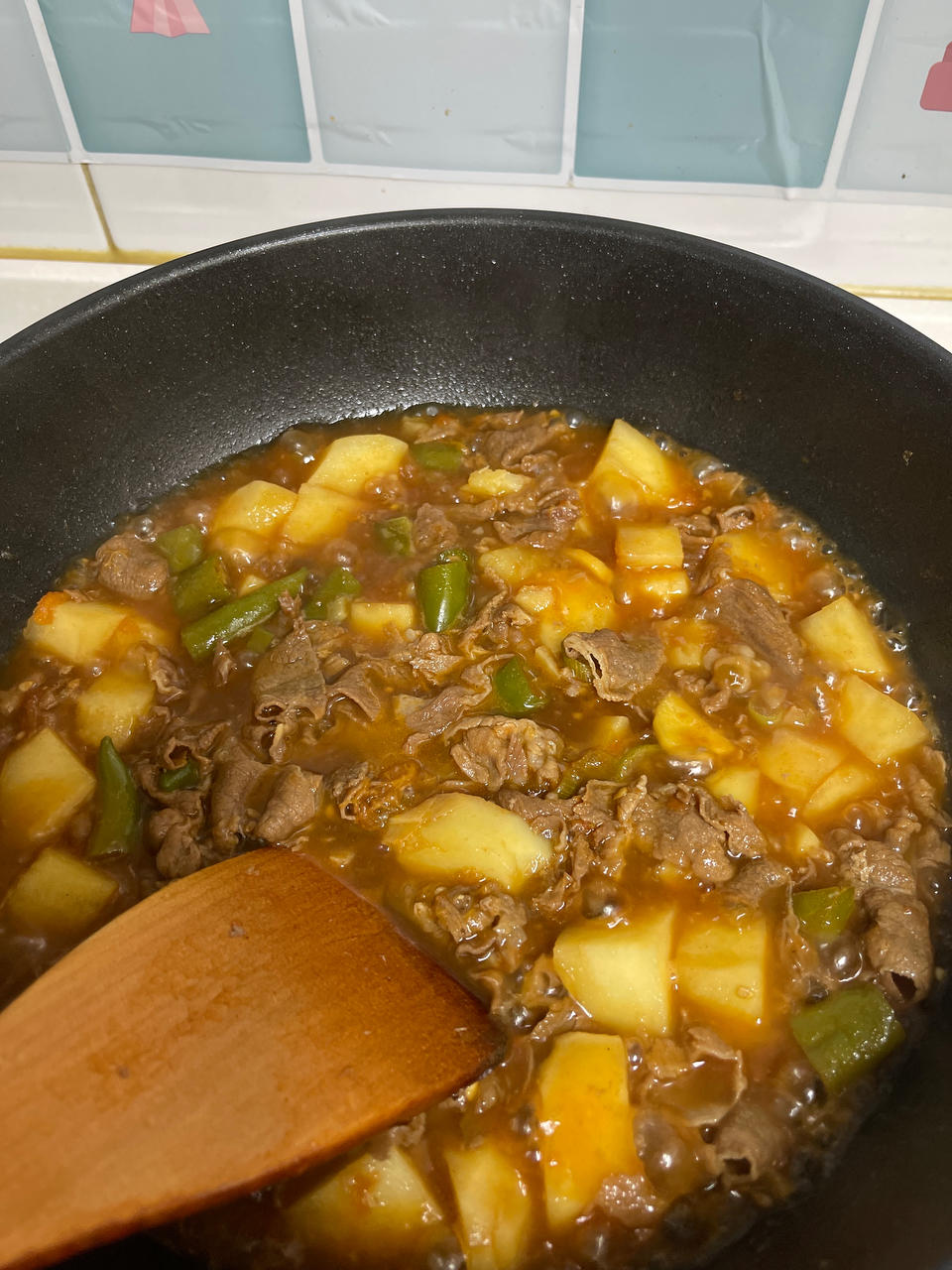 番茄土豆牛肉卷