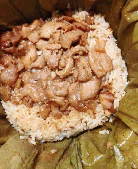 【小森妈妈菜谱 】鲍鱼仔鸡腿荷叶饭