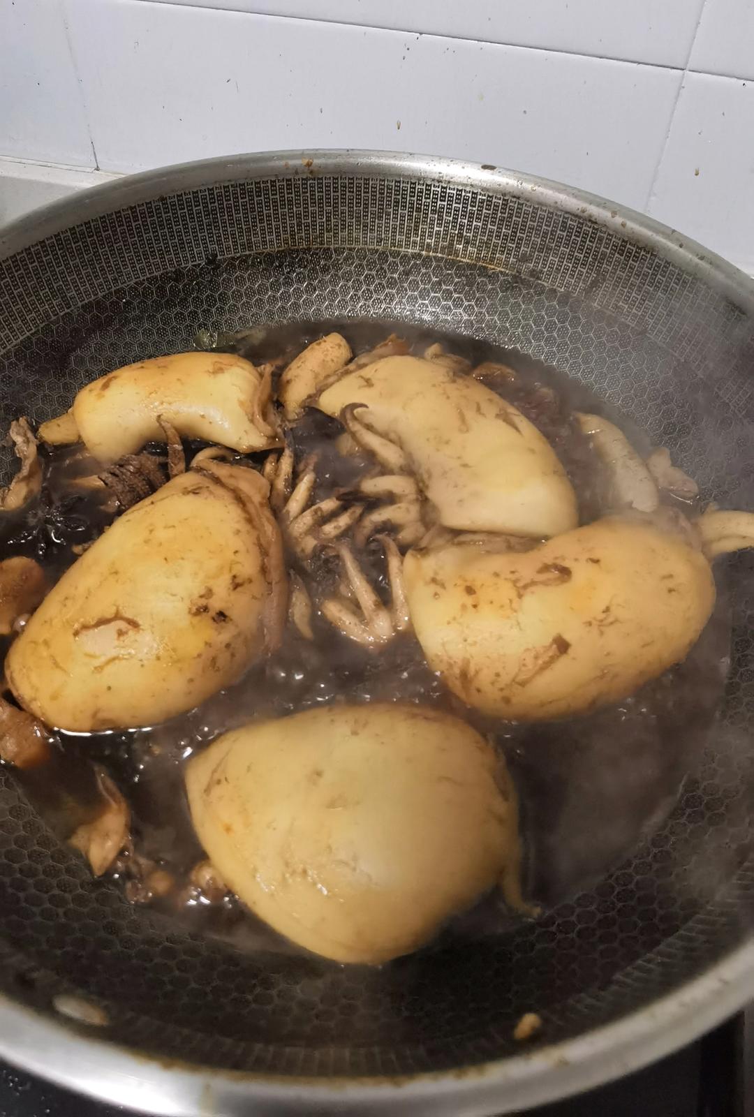 🦑《正墨、墨鱼料理》—卤水墨鱼—🦑宴席冷菜！卤香四溢🌊叮一下热热吃也ok👌