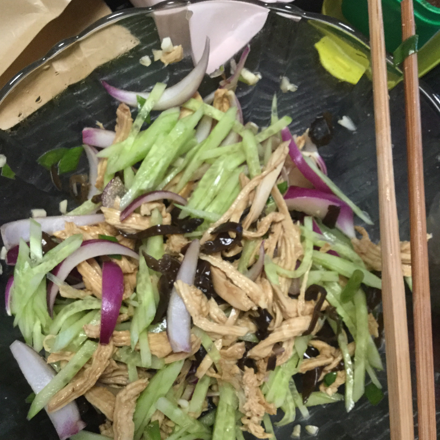 减脂健身｜凉拌手撕鸡丝（香辣&麻油版）