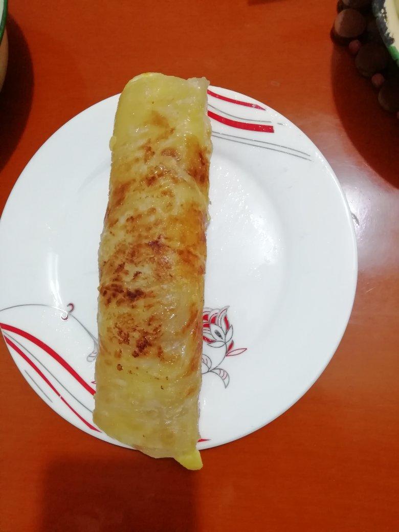 三分钟就可以做好孩子的早餐（手抓饼）