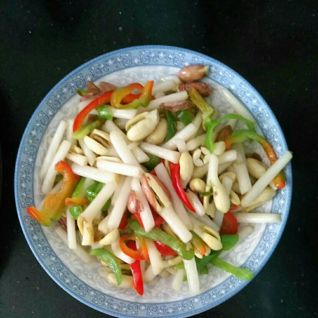 清炒花生苗