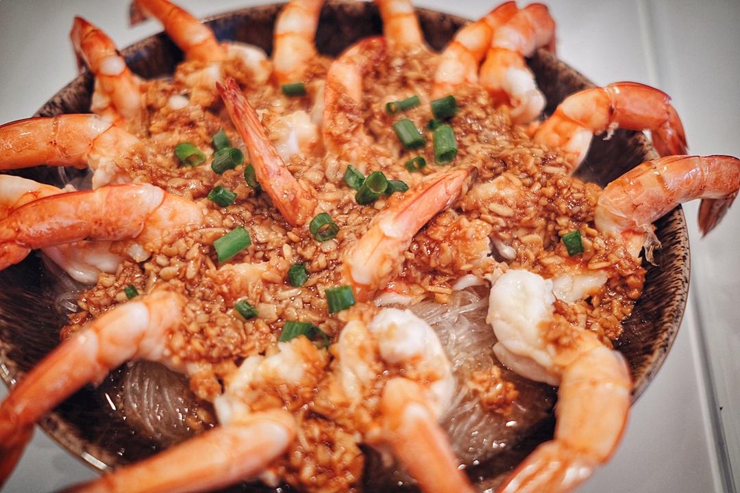 蒜蓉粉丝开背虾