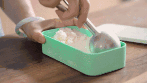 柚子冻酸奶+杨梅酒冰淇淋+桃子雪葩【曼食慢语】的做法 步骤10