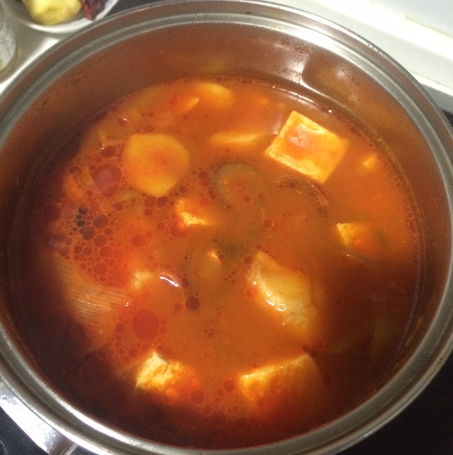 韩式鳕鱼炖豆腐