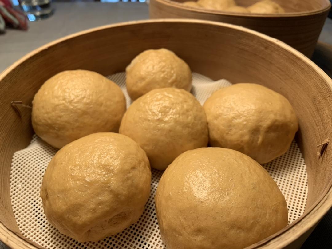 有着面包口感的红糖馒头（一次发酵）