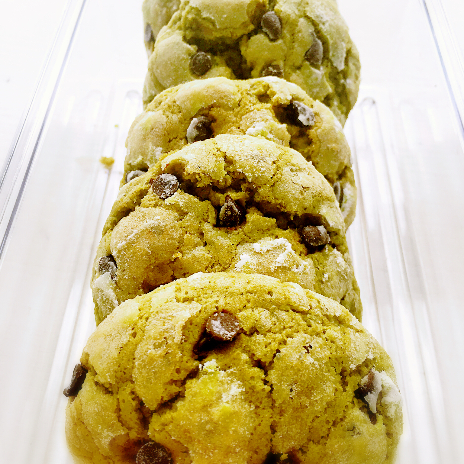 抹茶奶酪巧克力曲奇 Matcha Cream Cheese Choc Cookies