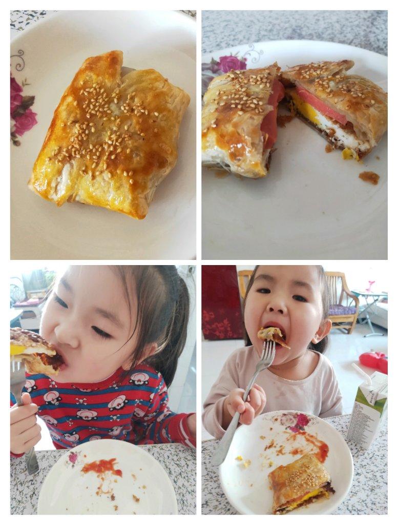 手抓饼版油酥烧饼