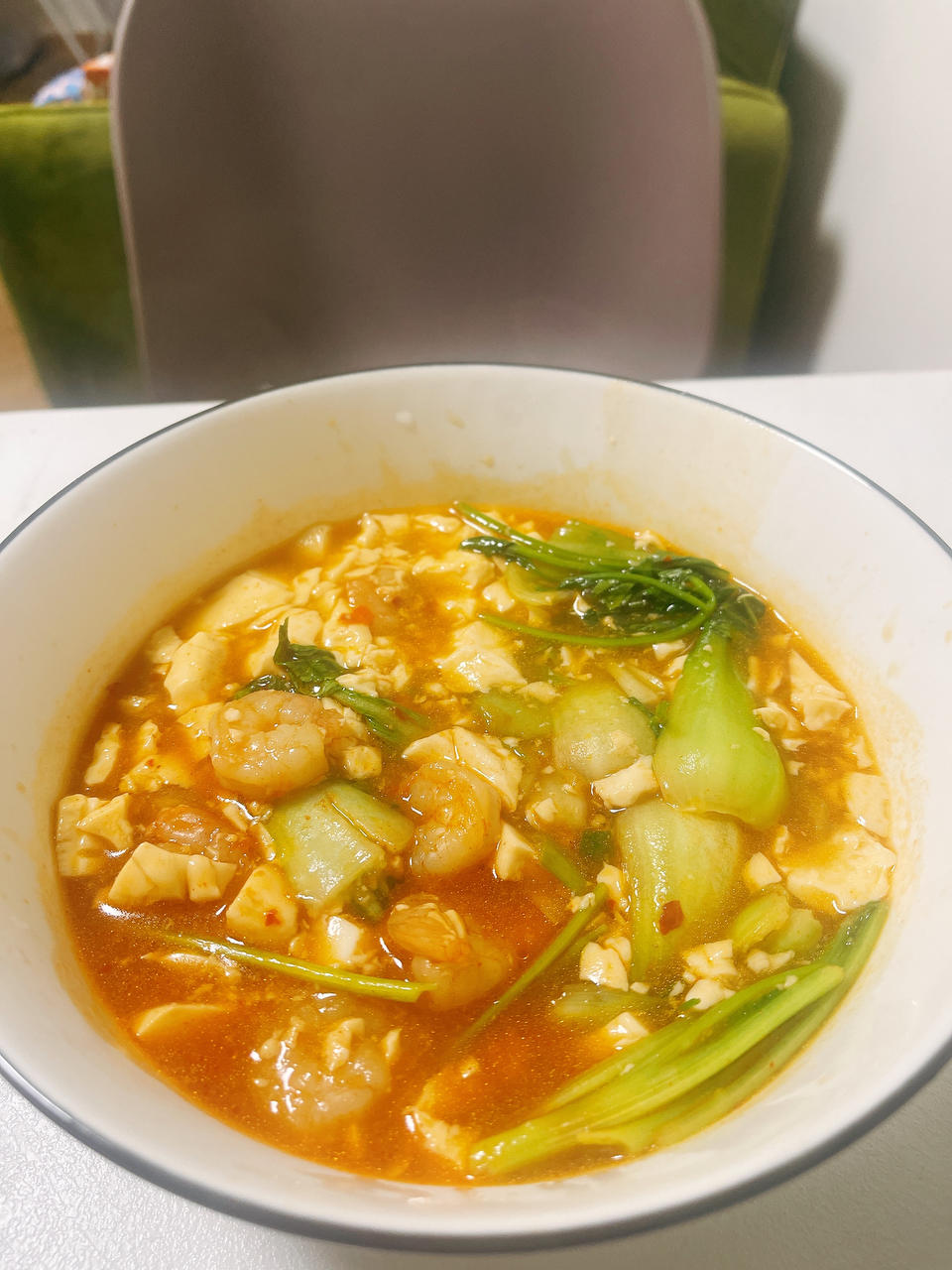 虾仁豆腐🍤