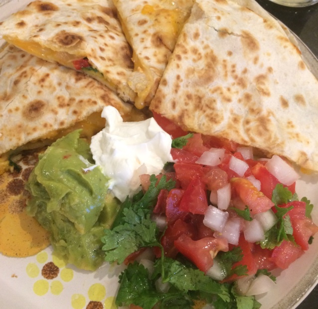 丸子老师做的墨西哥薄饼quesadillas