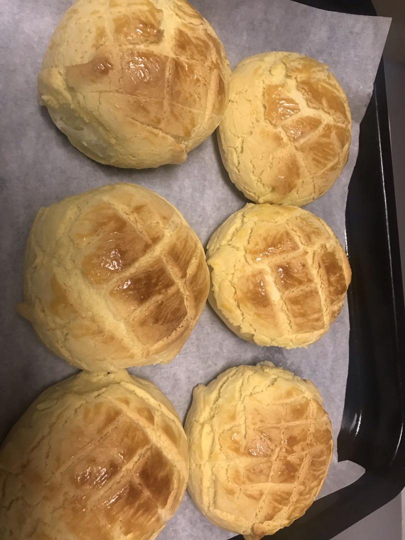 好吃到极致经典脆皮菠萝包