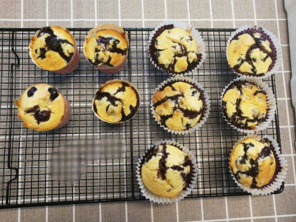 蓝莓玛芬蛋糕 Blueberry Muffin