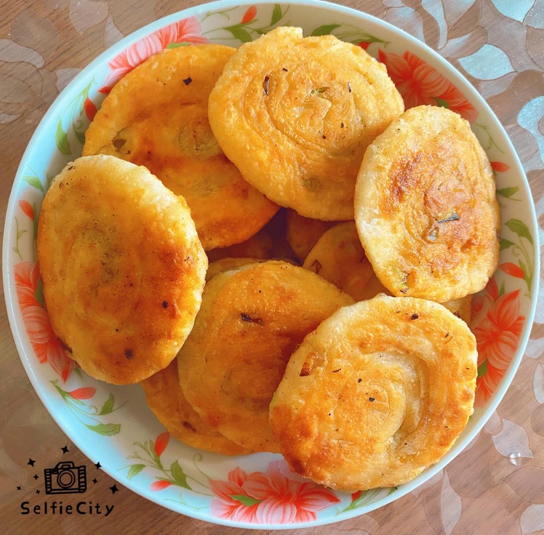 不用和面的葱油饼