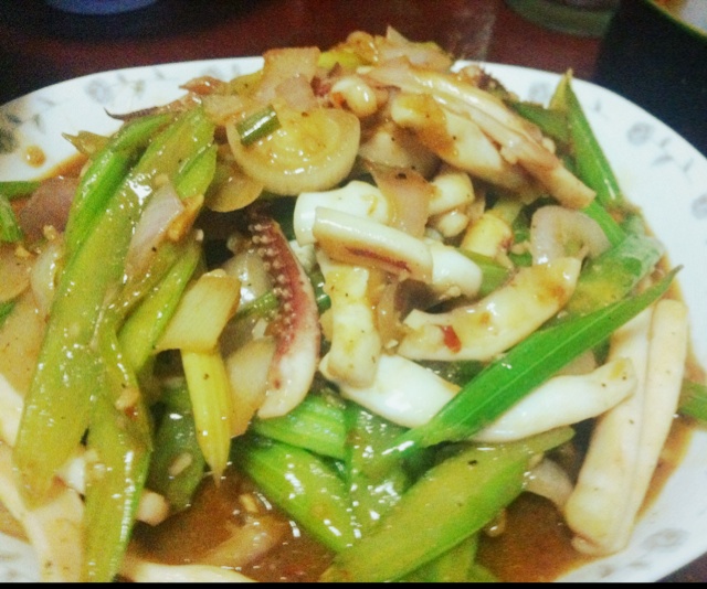 爆炒鱿鱼