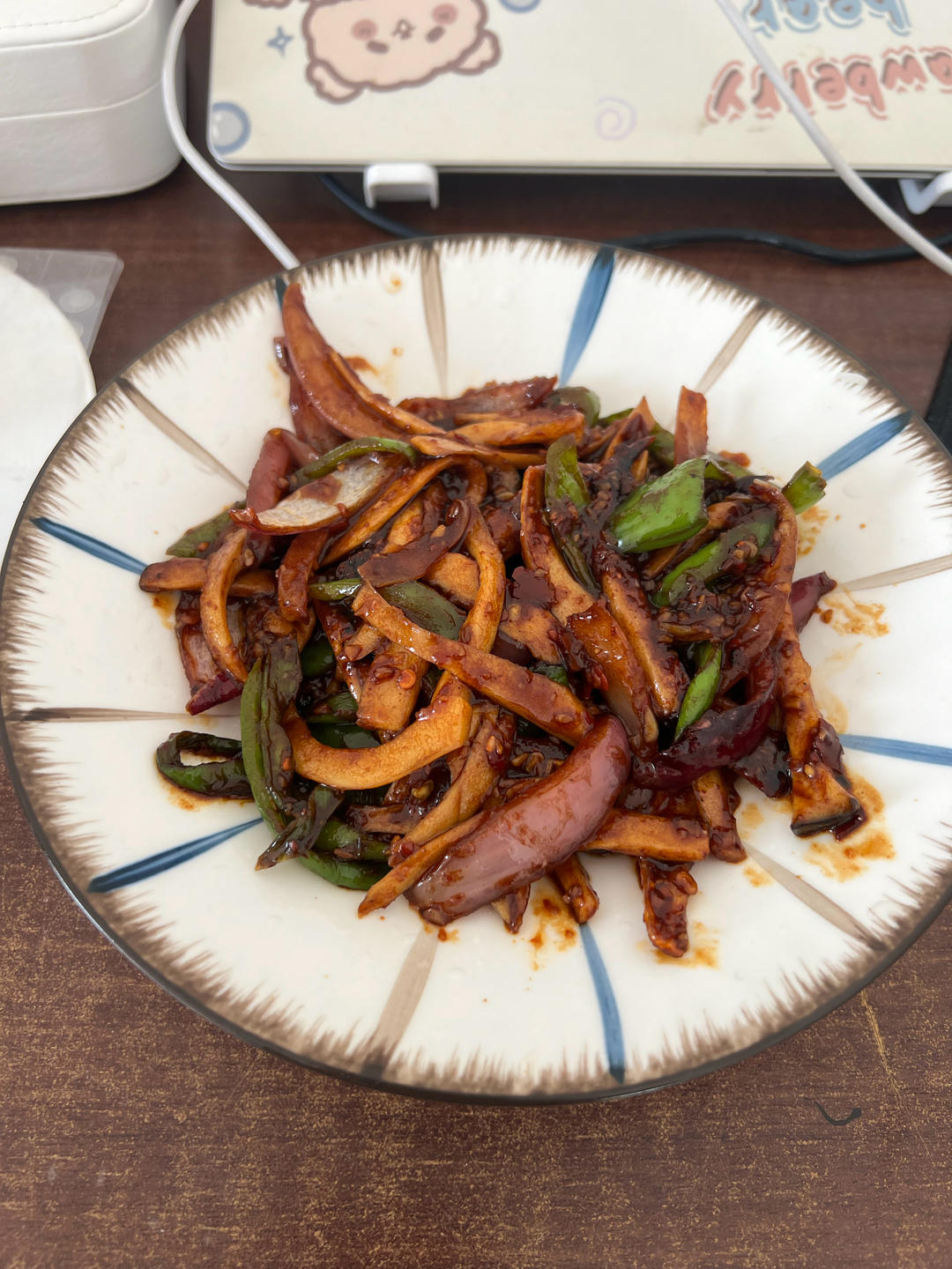 干锅孜然平菇（蘑菇）