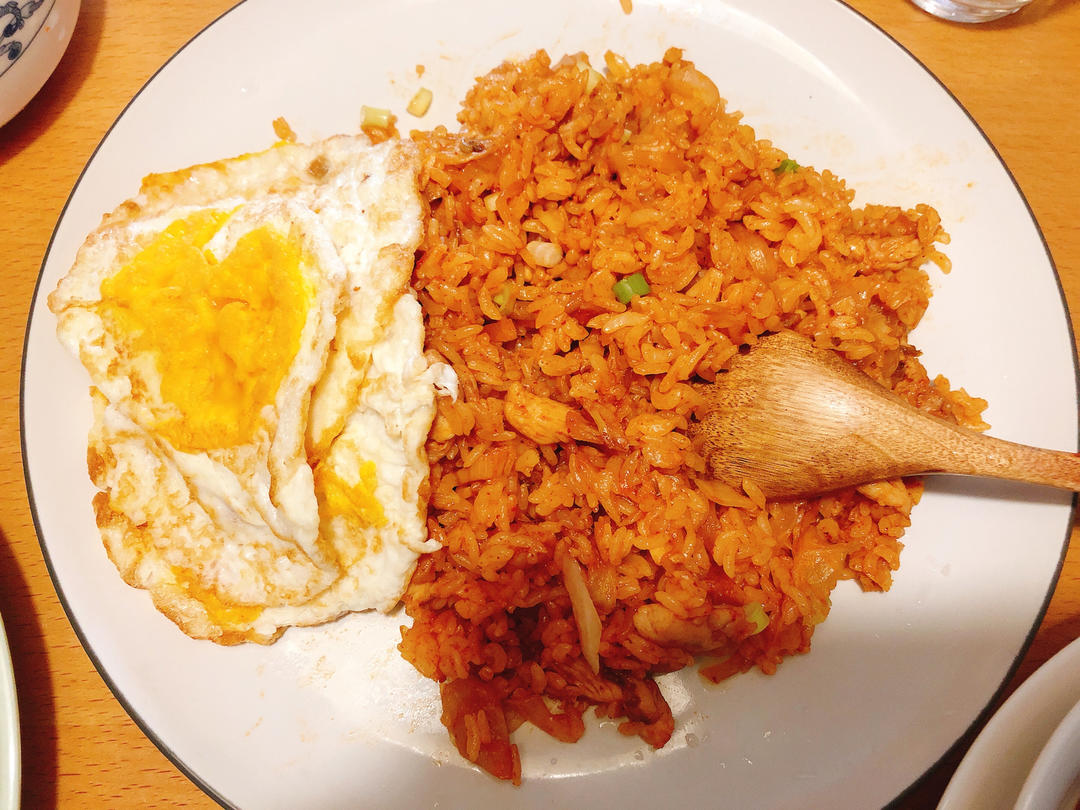 五花肉泡菜炒饭