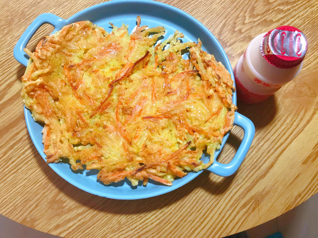 土豆胡萝卜健康早餐饼