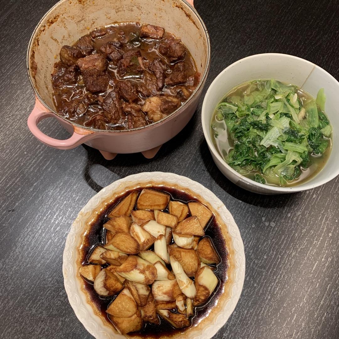 番茄土豆炖牛腩