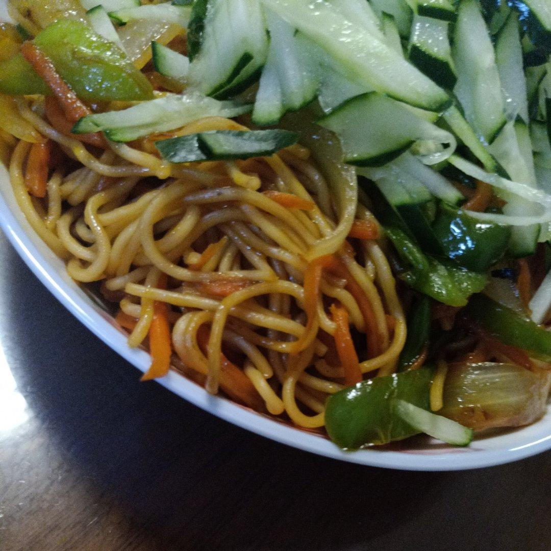 豉油皇炒面，最详细的教程，家常做法