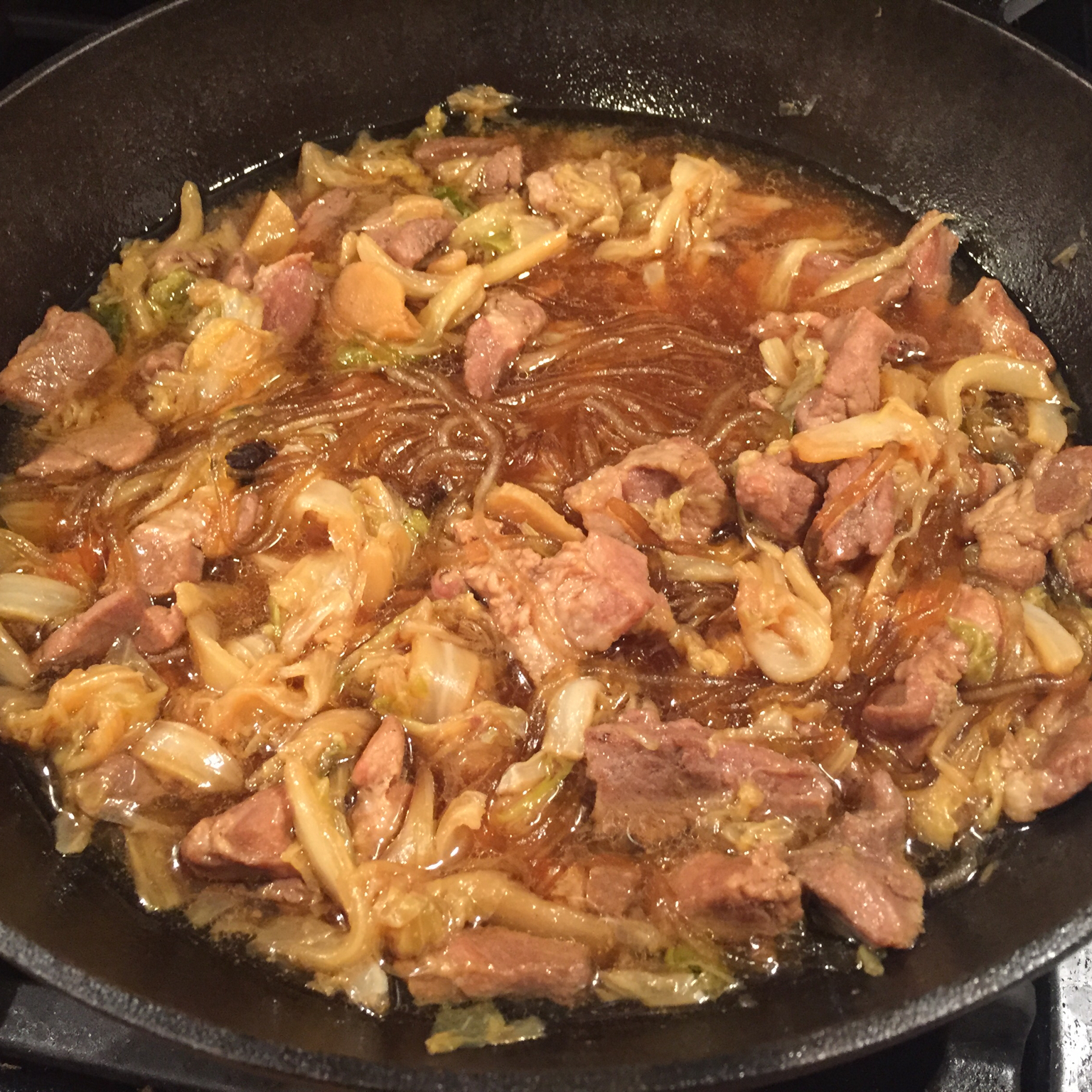 白菜猪肉炖粉条