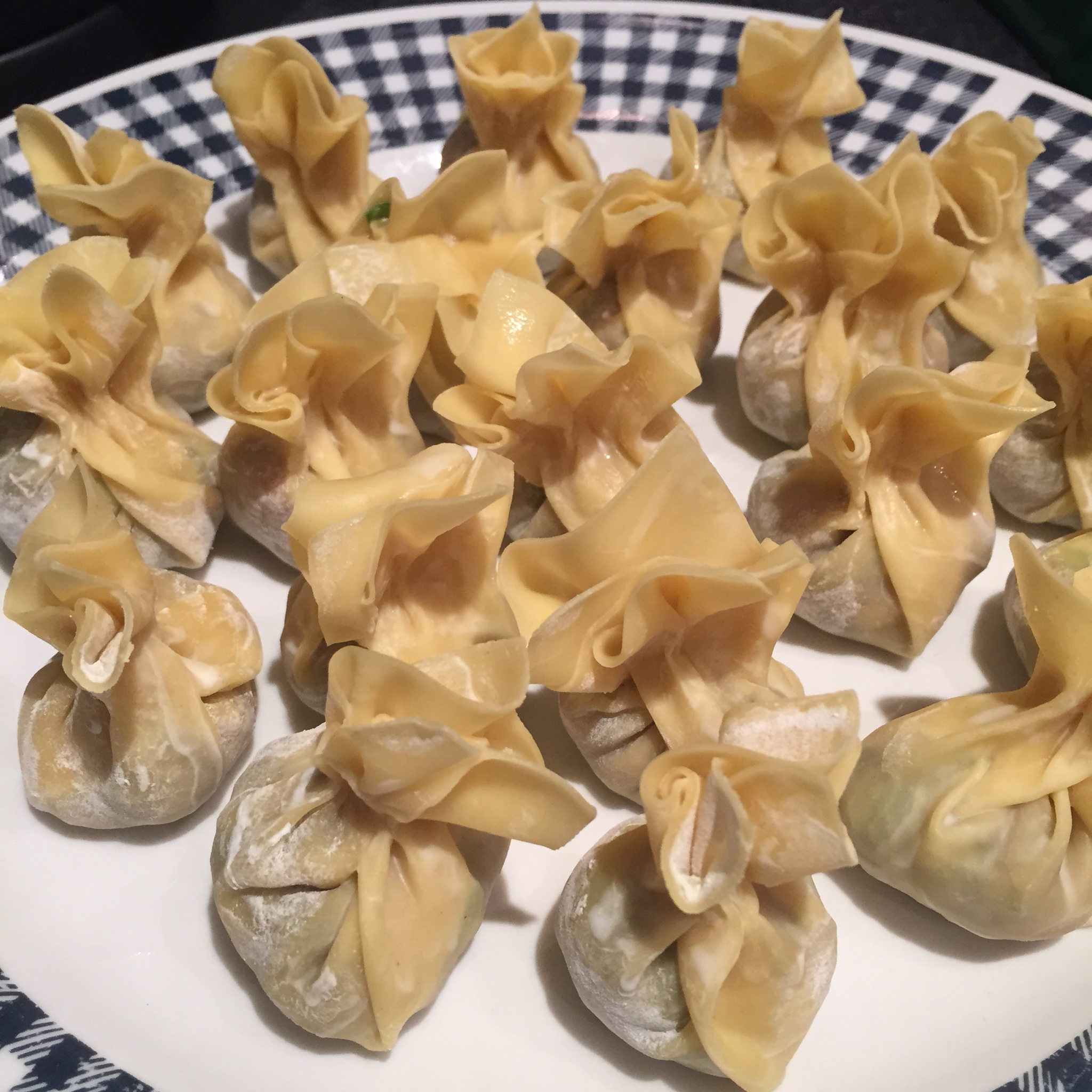 小馄饨的包法