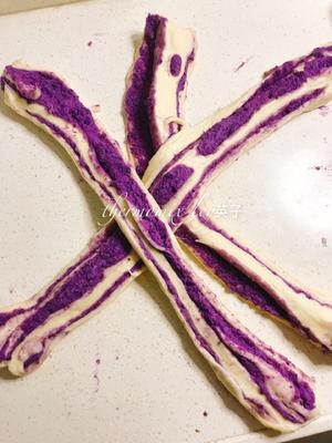 紫薯奶香吐司的做法 步骤5