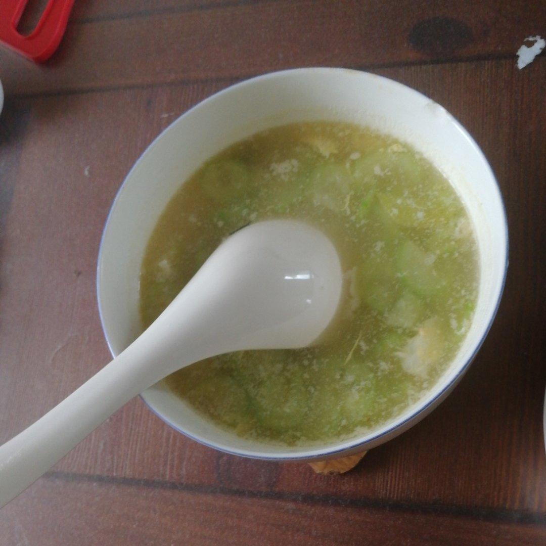 丝瓜蛋汤