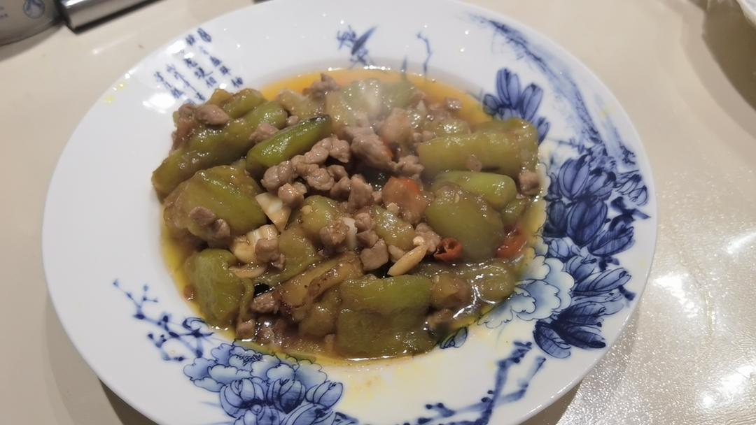 红烧肉沫茄子