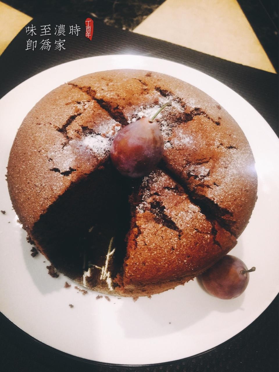 巧克力戚风蛋糕