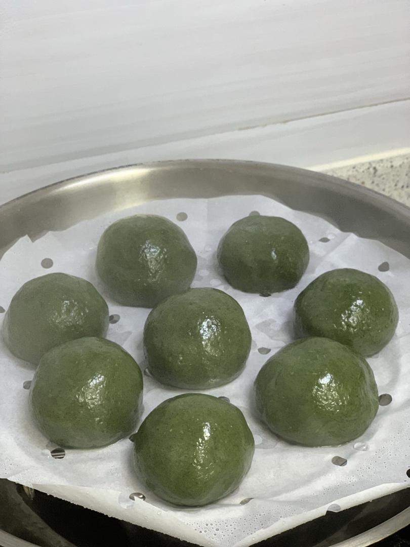 《Tinrry+》咸蛋黄肉松青团+红豆沙青团