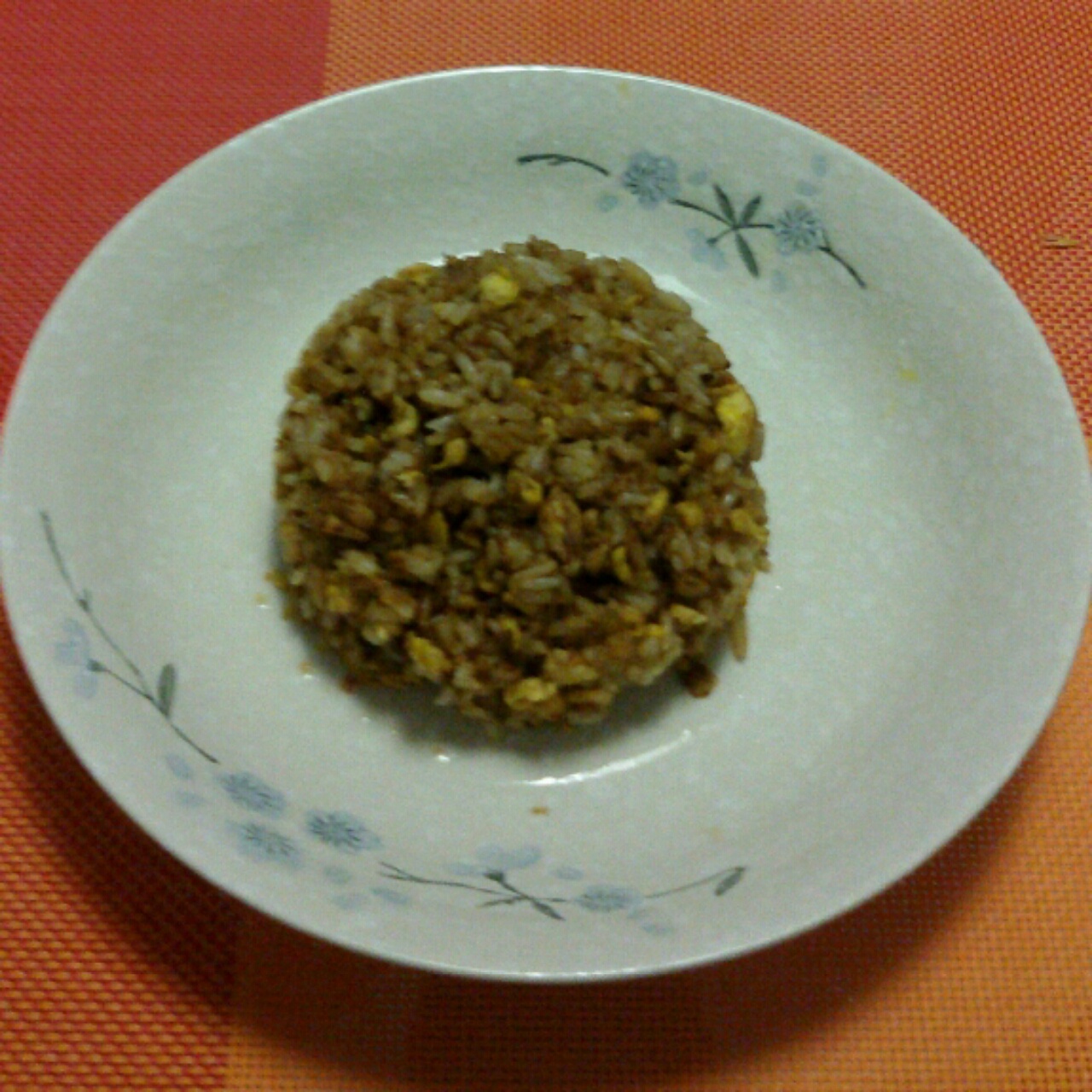 小时候的酱油炒饭