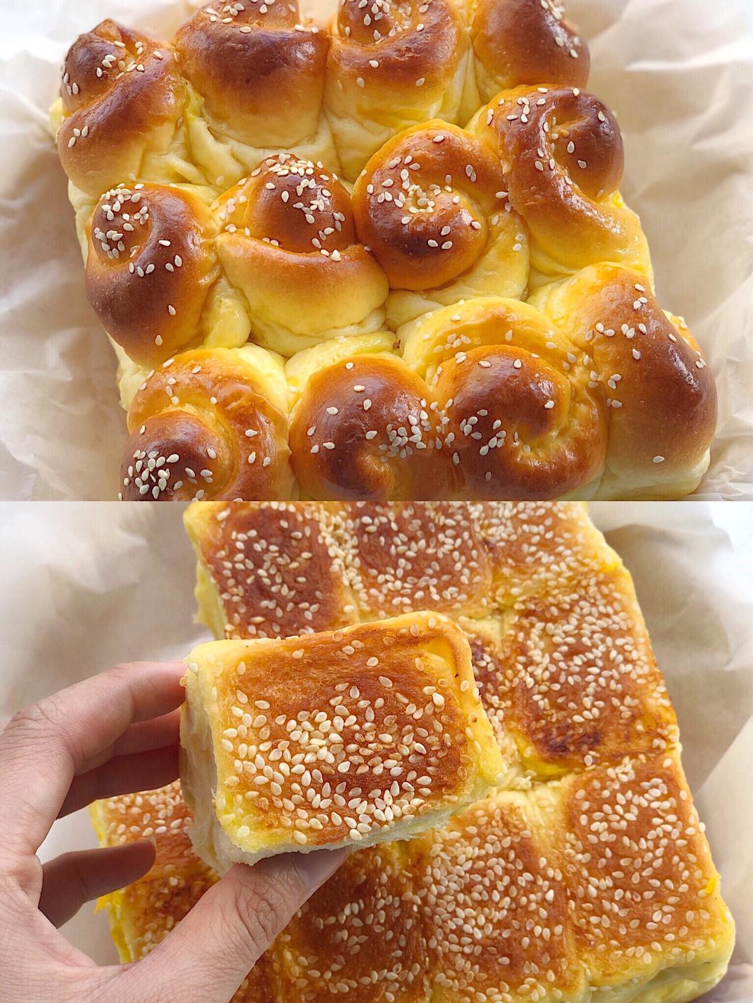 蜂蜜脆底小面包的做法