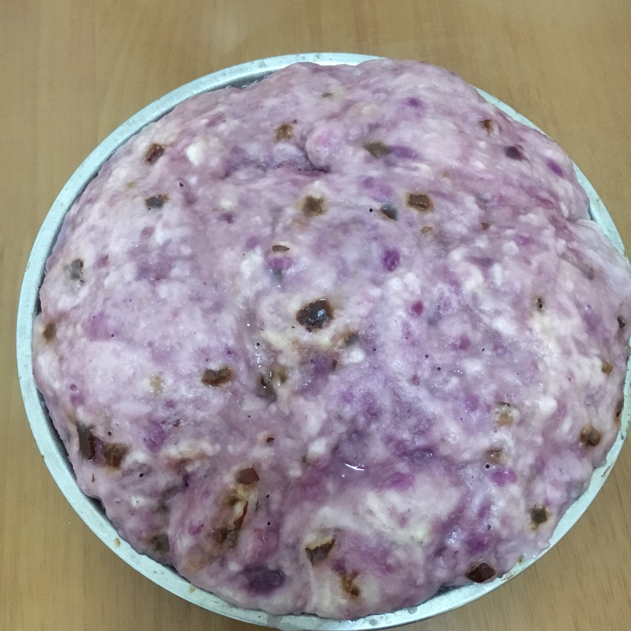 紫薯红枣蒸糕